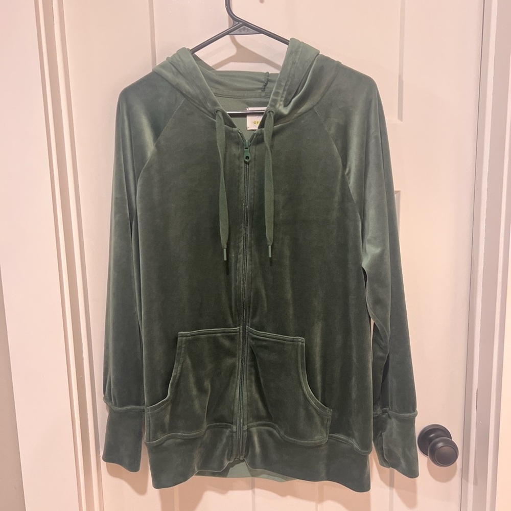 Aerie small dark green jacket